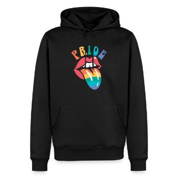 Gay Rights Rainbow Pride Month LGBTQ Gay Pride - Männer Premium Bio Hoodie - Schwarz - Vorne - Nico (187cm)
