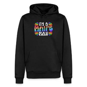 Gay Rights Rainbow Pride Month LGBTQ Gay Pride - Männer Premium Bio Hoodie - Schwarz - Vorne - Nico (187cm)