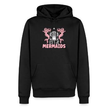 Meerjungfrau Squad Mythos Folklore Unterwasser Aquatisch - Männer Premium Bio Hoodie - Schwarz - Vorne - Nico (187cm)