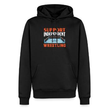 Wrestling Fan Wrestler Wrestle Grappling Wrestling - Sweat à capuche Premium bio Homme - noir - Devant - Nico (187cm)