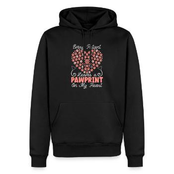 Tierflüsterer Tierarzt Tierarzt Tierarzt - Männer Premium Bio Hoodie - Schwarz - Vorne - Nico (187cm)