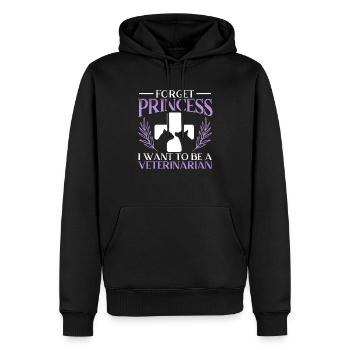 Tierflüsterer, Tierarzt, Tierarzt, Tierarzt - Männer Premium Bio Hoodie - Schwarz - Vorne - Nico (187cm)