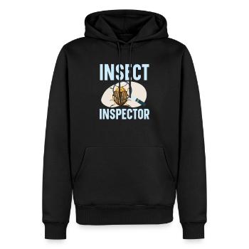 Bug Catcher Expert Expert en insectes Entomologie - Sweat à capuche Premium bio Homme - noir - Devant - Nico (187cm)