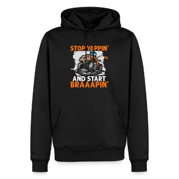 ATV Lover Quad Bike ATV Outdoor Mudding Offroading - Männer Premium Bio Hoodie - Schwarz - Vorne - Nico (187cm)