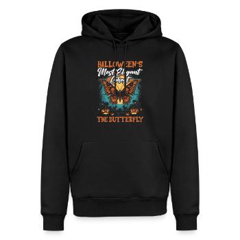 Schmetterling Halloween Süßes oder Saures Insektenliebhaber - Männer Premium Bio Hoodie - Schwarz - Vorne - Nico (187cm)