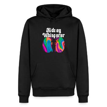 Nephrologie Krankenschwester Medizinischer Beruf Medizin Krankenpflege - Männer Premium Bio Hoodie - Schwarz - Vorne - Nico (187cm)