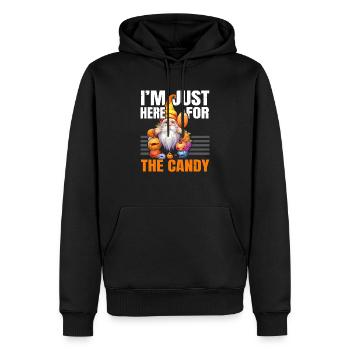 Gartenzwerg Halloween Süßes oder Saures Gärtner - Männer Premium Bio Hoodie - Schwarz - Vorne - Nico (187cm)