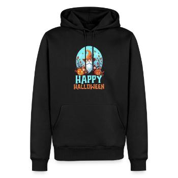 Gartenzwerg Halloween Süßes oder Saures Gärtner - Männer Premium Bio Hoodie - Schwarz - Vorne - Nico (187cm)