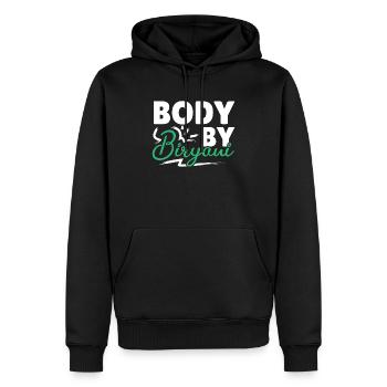 Biryani Lover Indian Food Desifood India Rice - Sweat à capuche Premium bio Homme - noir - Devant - Nico (187cm)