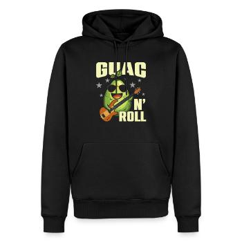 Süße Avocado Wortspiel Frucht Guac Witze Guacamole Liebhaber - Männer Premium Bio Hoodie - Schwarz - Vorne - Nico (187cm)