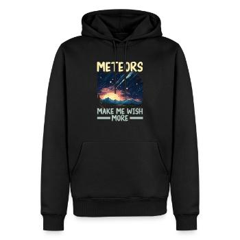Astronom Astronomie Sternbilder Sterne Weltraum - Männer Premium Bio Hoodie - Schwarz - Vorne - Nico (187cm)