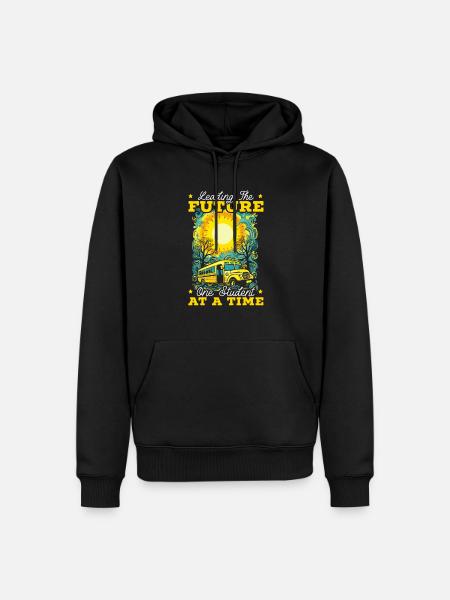Schulverwalter Schulleiter Admin Squad - Männer Premium Bio Hoodie - Schwarz