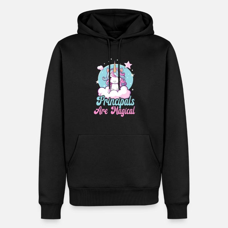 Schulverwalter Schulleiter Admin Squad - Männer Premium Bio Hoodie - Schwarz