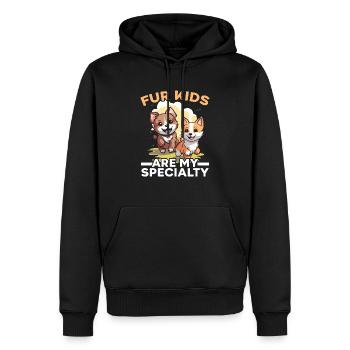 Pet Sitting Pet Lover Dog Walking Dog Sitter - Sweat à capuche Premium bio Homme - noir - Devant - Nico (187cm)