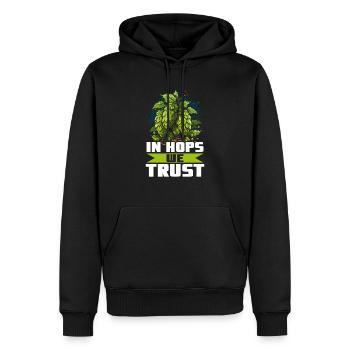 Homebrewing Brewer Beer Making Craft Beer Homebrew - Sweat à capuche Premium bio Homme - noir - Devant - Nico (187cm)