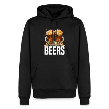 Homebrewing Brewer Beer Making Craft Beer Homebrew - Sweat à capuche Premium bio Homme - noir - Devant - Nico (187cm)