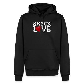 Master Builder Briques Blocs Jouer Jouets - Sweat à capuche Premium bio Homme - noir - Devant - Nico (187cm)