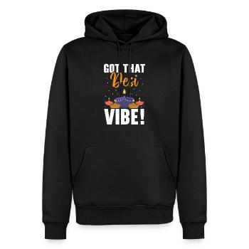 Frohes Diwali Diwali Fest Indischer Hinduismus - Männer Premium Bio Hoodie - Schwarz - Vorne - Nico (187cm)