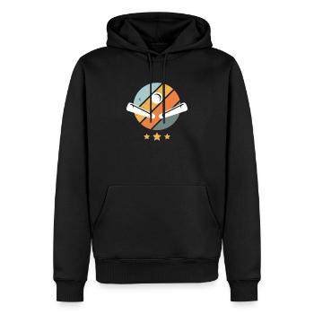 Flipperautomat Arcade-Spiel Klassisches Videospiel - Männer Premium Bio Hoodie - Schwarz - Vorne - Nico (187cm)