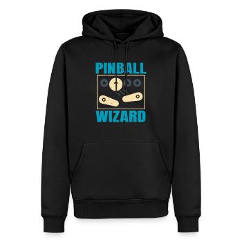 Flipperautomat Arcade-Spiel Klassisches Videospiel - Männer Premium Bio Hoodie - Schwarz - Vorne - Nico (187cm)