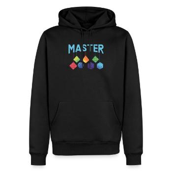 Role Playing Game Video Game Player Gamer Gaming - Men’s Premium Organic Hoodie - black - Front - Nico (187cm)
