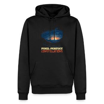 Astrophotography Camera Astronomical Astronomy - Men’s Premium Organic Hoodie - black - Front - Nico (187cm)