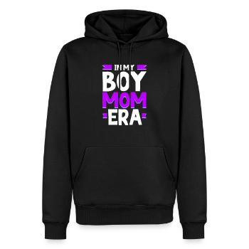 Junge Mama Beste Mama aller Zeiten Mutterschaft Muttertag - Männer Premium Bio Hoodie - Schwarz - Vorne - Nico (187cm)