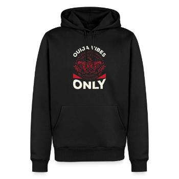 Ouija-Brett Paranormaler Geist Brett Halloween - Männer Premium Bio Hoodie - Schwarz - Vorne - Nico (187cm)