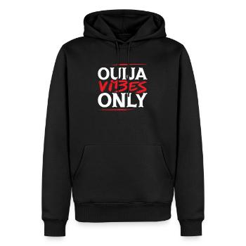 Ouija-Brett Paranormaler Geist Brett Halloween - Männer Premium Bio Hoodie - Schwarz - Vorne - Nico (187cm)