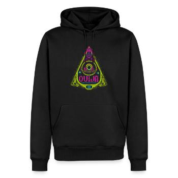 Ouija-Brett Paranormaler Geist Brett Halloween - Männer Premium Bio Hoodie - Schwarz - Vorne - Nico (187cm)