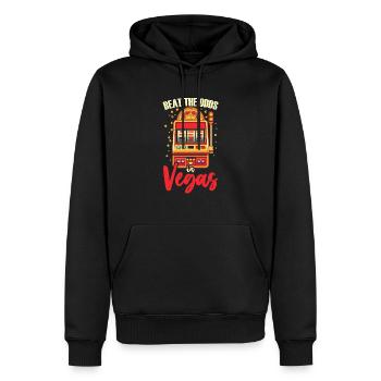 Bundesstaat Las Vegas, Nevada, USA, Amerika, Vereinigte Staaten - Männer Premium Bio Hoodie - Schwarz - Vorne - Nico (187cm)