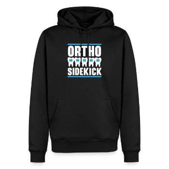 Kieferorthopädischer Assistent Beruf Zahnarzt Zahnarzt - Männer Premium Bio Hoodie - Schwarz - Vorne - Nico (187cm)