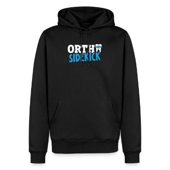 Kieferorthopädischer Assistent Beruf Zahnarzt Zahnarzt - Männer Premium Bio Hoodie - Schwarz - Vorne - Nico (187cm)