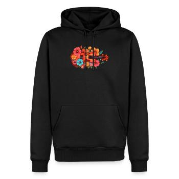 Fiddle Player Violinist Instrument Musician - Men’s Premium Organic Hoodie - black - Front - Nico (187cm)