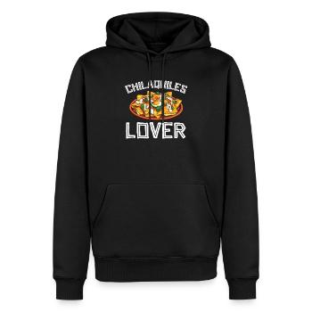 Chilaquiles Mexican Food Mexico Cuisine Foodie - Men’s Premium Organic Hoodie - black - Front - Nico (187cm)
