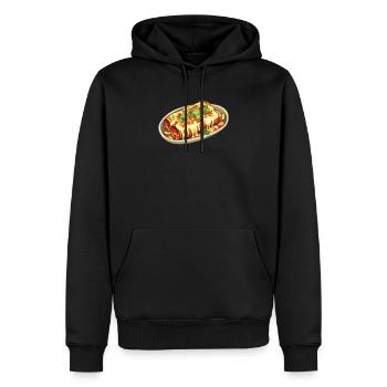 Enchilada Lover Mexican Food Mexico Cuisine Foodie - Men’s Premium Organic Hoodie - black - Front - Nico (187cm)