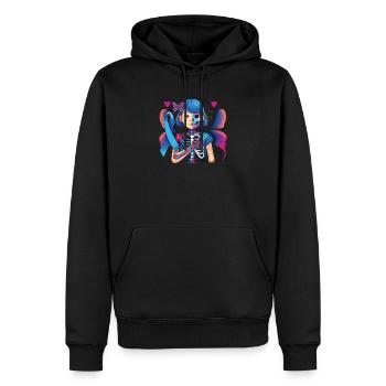 Juvenile Arthritis Awareness Autoimmunerkrankung - Männer Premium Bio Hoodie - Schwarz - Vorne - Nico (187cm)