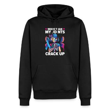 Juvenile Arthritis Awareness Autoimmunerkrankung - Männer Premium Bio Hoodie - Schwarz - Vorne - Nico (187cm)