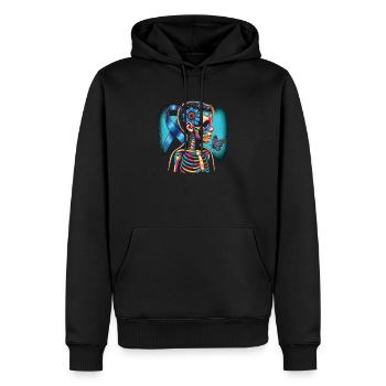 Juvenile Arthritis Awareness Autoimmunerkrankung - Männer Premium Bio Hoodie - Schwarz - Vorne - Nico (187cm)