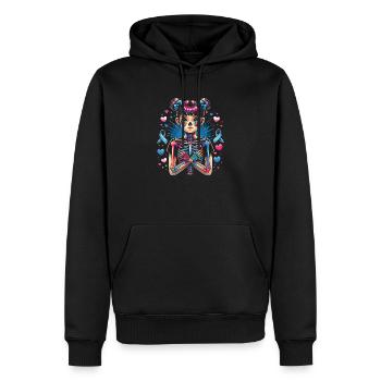 Juvenile Arthritis Awareness Autoimmunerkrankung - Männer Premium Bio Hoodie - Schwarz - Vorne - Nico (187cm)