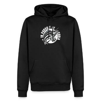 Cobia Angeln Liebhaber Fischfänger Fischer - Männer Premium Bio Hoodie - Schwarz - Vorne - Nico (187cm)