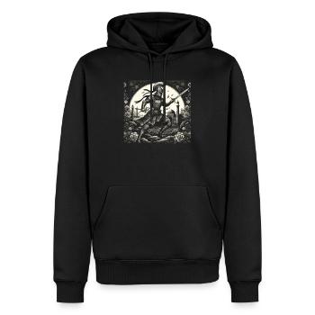 Persian Immortal Achaemenid Empire Persian Warrior - Men’s Premium Organic Hoodie - black - Front - Nico (187cm)