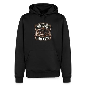 Schlammlawine Liebhaber Cocktail Getränk Essen Liebhaber Alkoholisch - Männer Premium Bio Hoodie - Schwarz - Vorne - Nico (187cm)