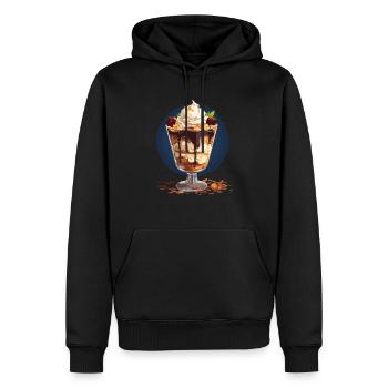 Schlammlawine Liebhaber Cocktail Getränk Essen Liebhaber Alkoholisch - Männer Premium Bio Hoodie - Schwarz - Vorne - Nico (187cm)