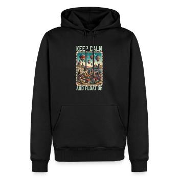 Kappadokien Türkei Reisen Ich liebe Istanbul - Männer Premium Bio Hoodie - Schwarz - Vorne - Nico (187cm)