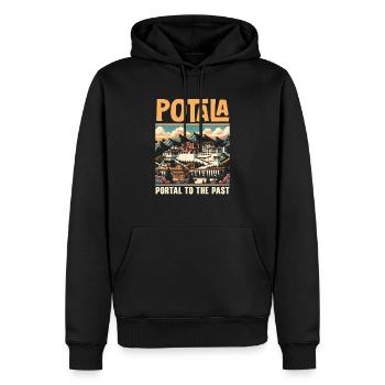 Potala Palace China Reisen Urlaub Chinesisch - Männer Premium Bio Hoodie - Schwarz - Vorne - Nico (187cm)