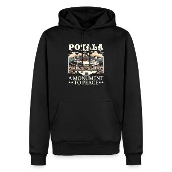 Potala Palace China Reisen Urlaub Chinesisch - Männer Premium Bio Hoodie - Schwarz - Vorne - Nico (187cm)