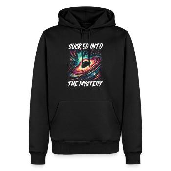 Astronom Astronom Schwarzes Loch Weltraumuniversum - Männer Premium Bio Hoodie - Schwarz - Vorne - Nico (187cm)