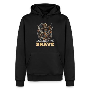 Conquistador espagnol Colonisateur Explorateur Espagne - Sweat à capuche Premium bio Homme - noir - Devant - Nico (187cm)