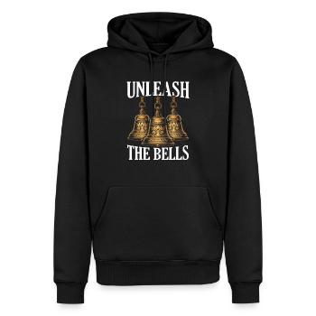Handglockenspieler Musikalischer Musiker Handglockenliebhaber - Männer Premium Bio Hoodie - Schwarz - Vorne - Nico (187cm)